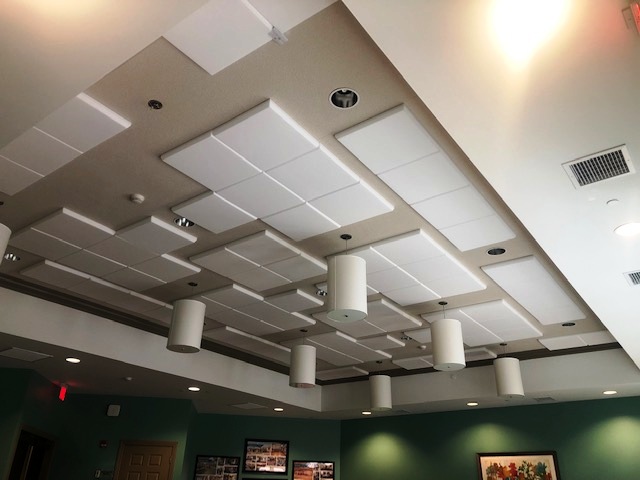 Flat Foam Acoustical Ceiling Panels